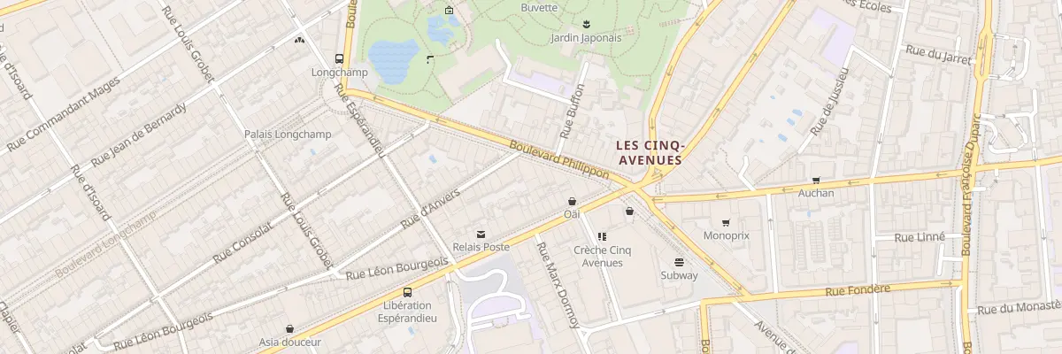 Plan du 32 Bd Philippon à Marseille 4e Arrondissement