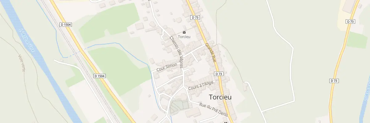 Plan du 30 Che des Vêpres à Torcieu