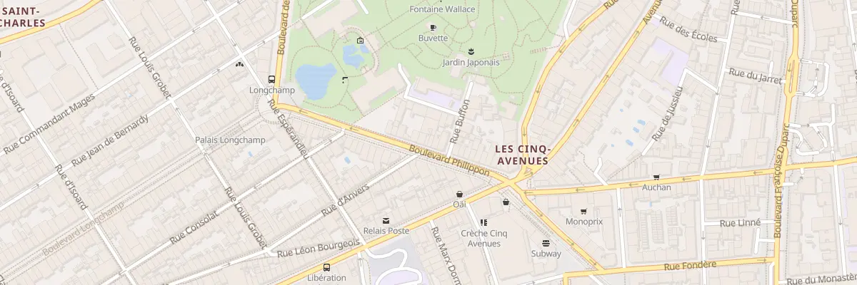 Plan du 11A Bd Philippon à Marseille 4e Arrondissement