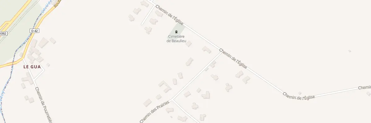 Plan du 112 Che des Prairies à Beaulieu