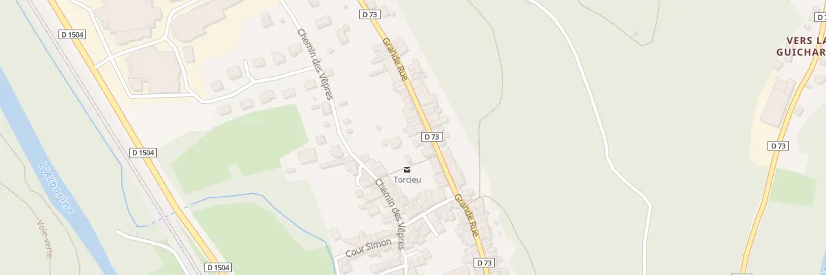 Plan du 323 Gr Grande Rue à Torcieu