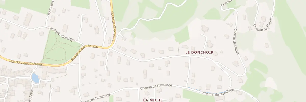 Plan du 9 Rue du Donchoir à Cuiseaux