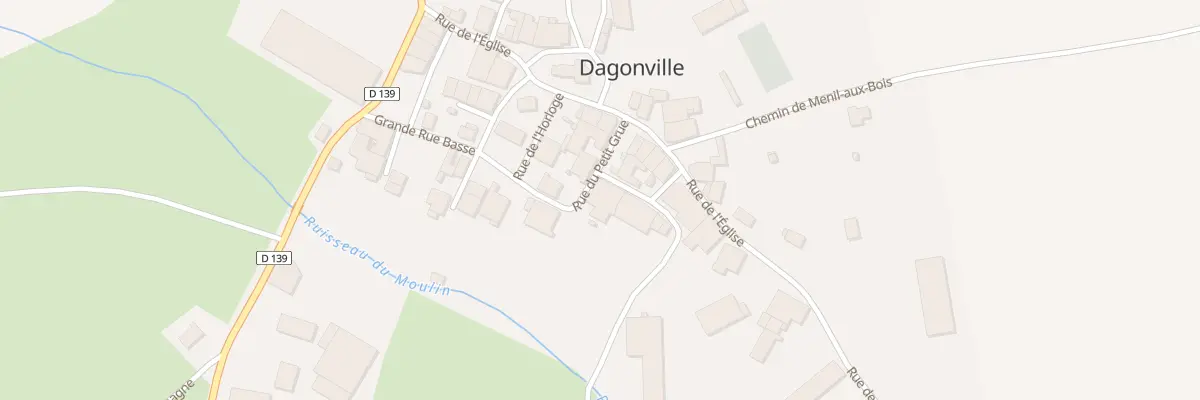Plan du 22 Rue du Corps de Garde à Dagonville