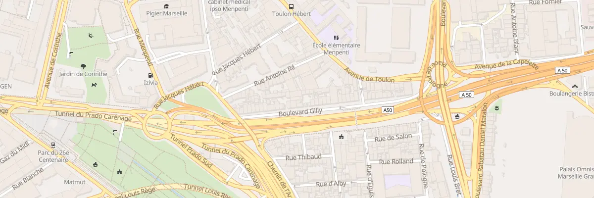 Plan du 29 Bd Gilly à Marseille 10e Arrondissement