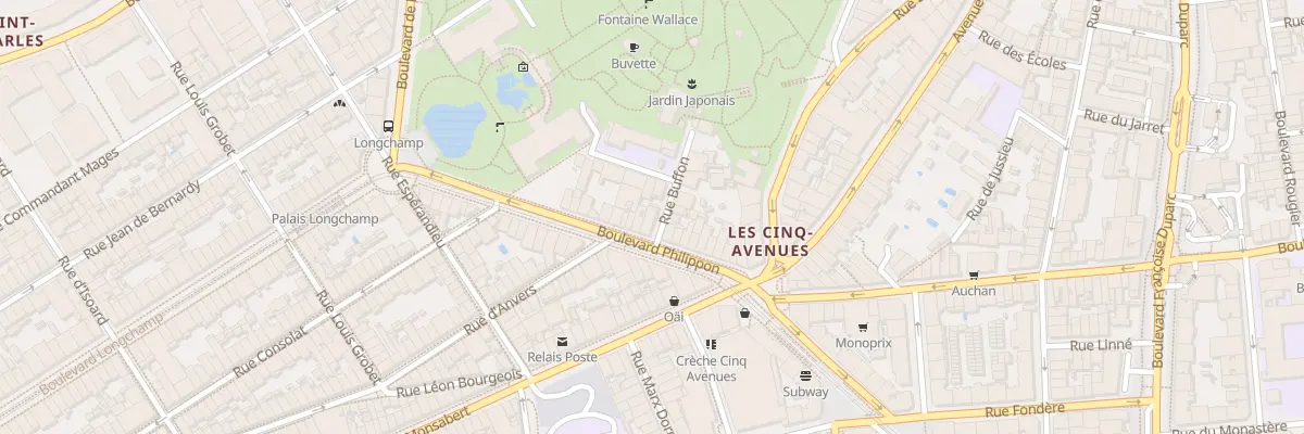 Plan du 19 Bd Philippon à Marseille 4e Arrondissement