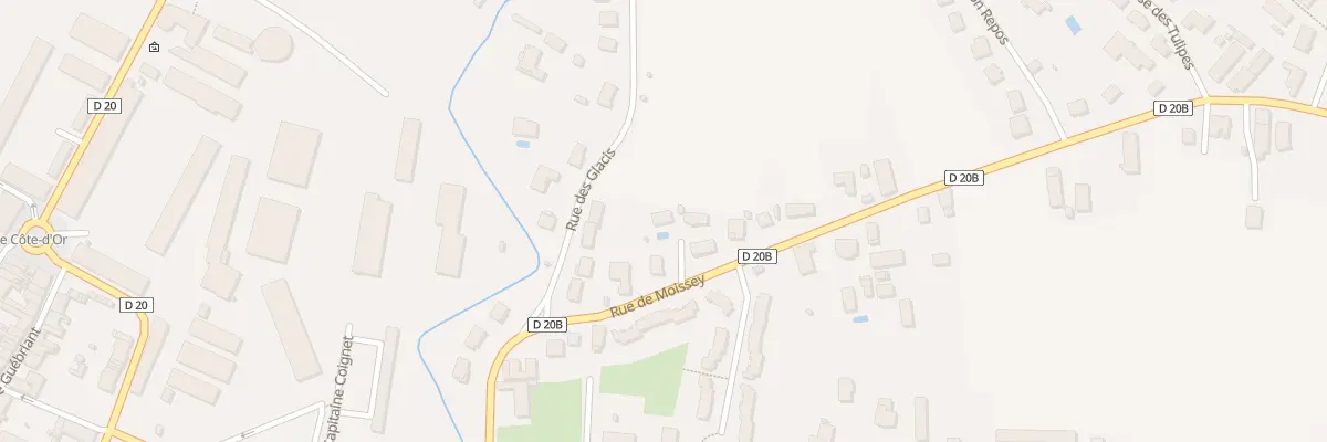 Plan du 4B Rue de Moissey à Auxonne