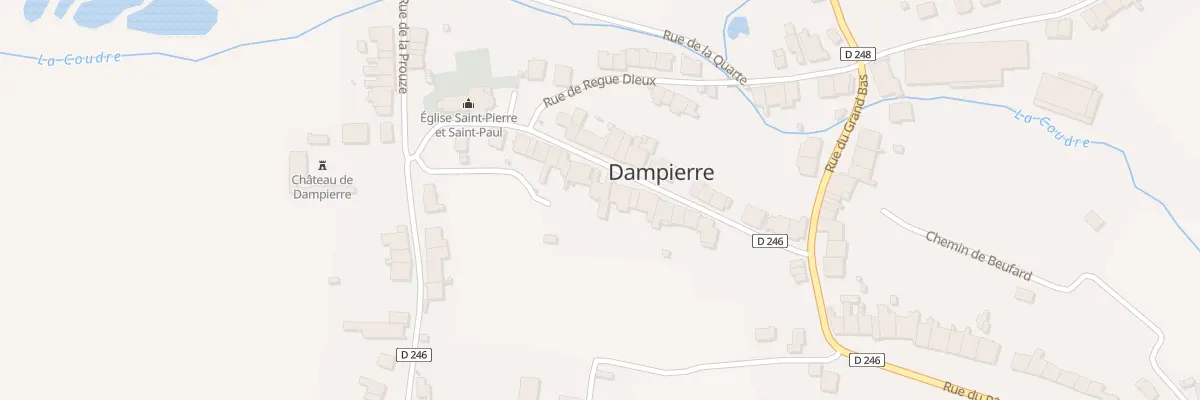 Plan du 18 Rue du Haut à Dampierre
