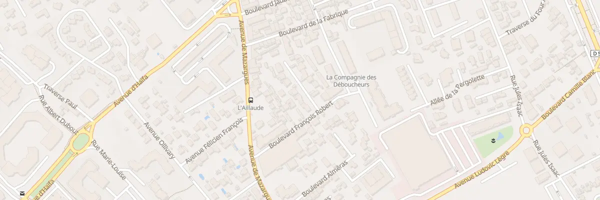Plan du 11B Bd Francois Robert à Marseille 9e Arrondissement