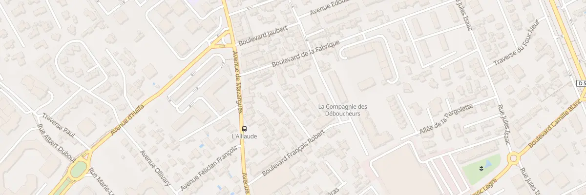 Plan du 22 Bd Francois Robert à Marseille 9e Arrondissement
