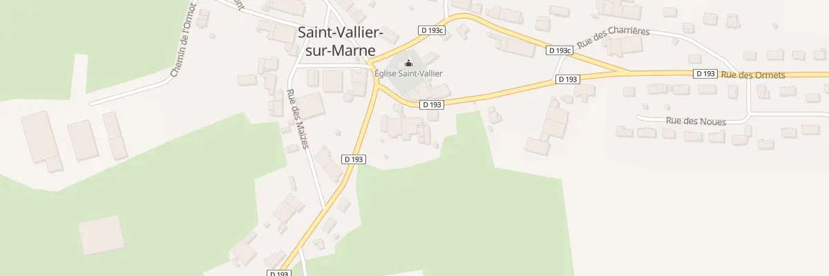 Plan du 4 Rue Raymond Simonel à Saint-Vallier-sur-Marne