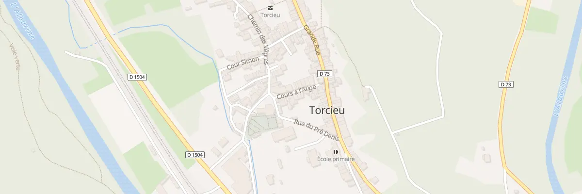 Plan du 61 Crs A l’Ange à Torcieu