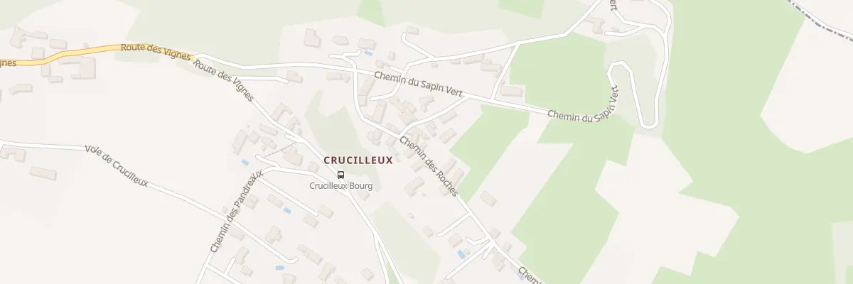 Plan du 133 Che des Roches à Saint-Chef