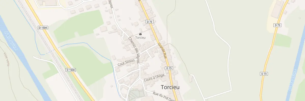Plan du 25 Cour Chazelle à Torcieu