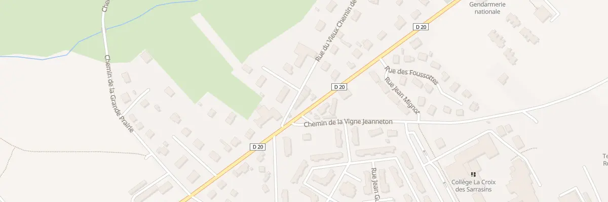 Plan du 10C Rue de Flammerans à Auxonne