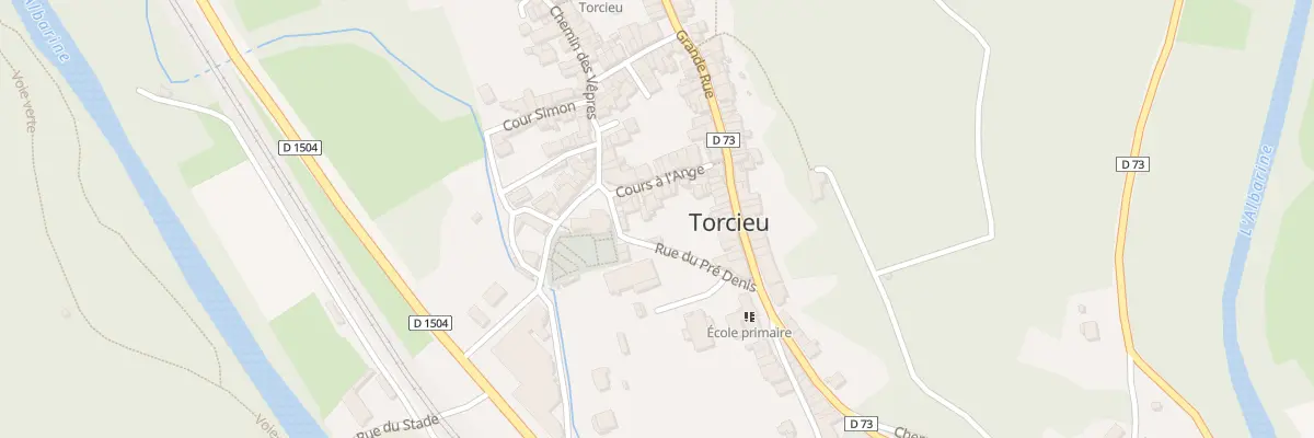 Plan du 83 Crs A l’Ange à Torcieu