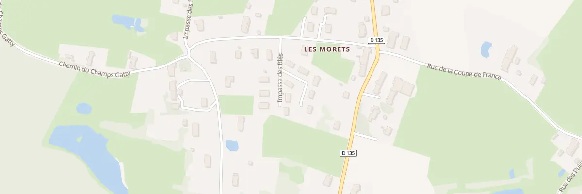 Plan du 1 Imp des Bles à Beaurepaire-en-Bresse