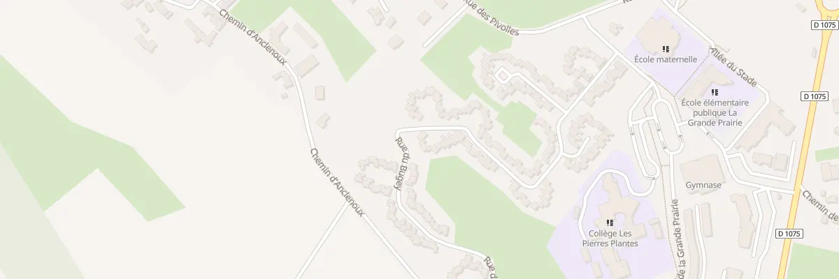 Plan du 54 Rue du Bugey à Montalieu-Vercieu