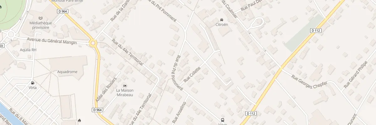 Plan du 28 Rue du Pré Pommeré à Verdun
