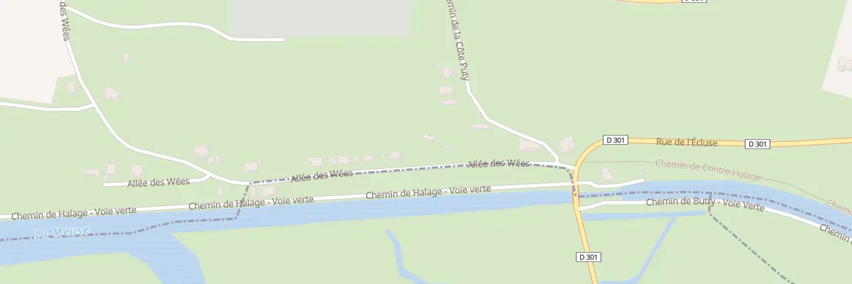 Plan du 37 All des Wées à Verdun