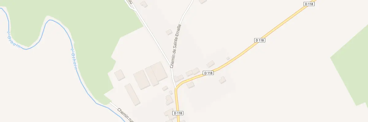 Plan du 13 Rte de Velosnes à Villécloye