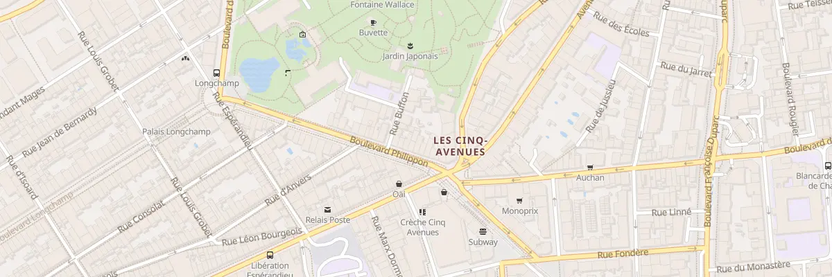 Plan du 27 Bd Philippon à Marseille 4e Arrondissement