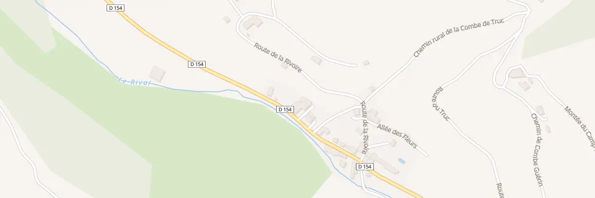 Plan du 920 Rte de Saint Etienne à La Forteresse