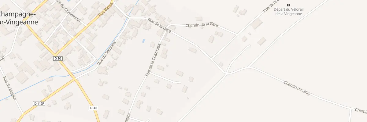 Plan du 3 Rue de la Chamotte à Champagne-sur-Vingeanne
