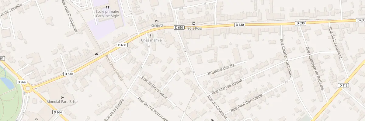 Plan du 71 Rue du Coulmier à Verdun