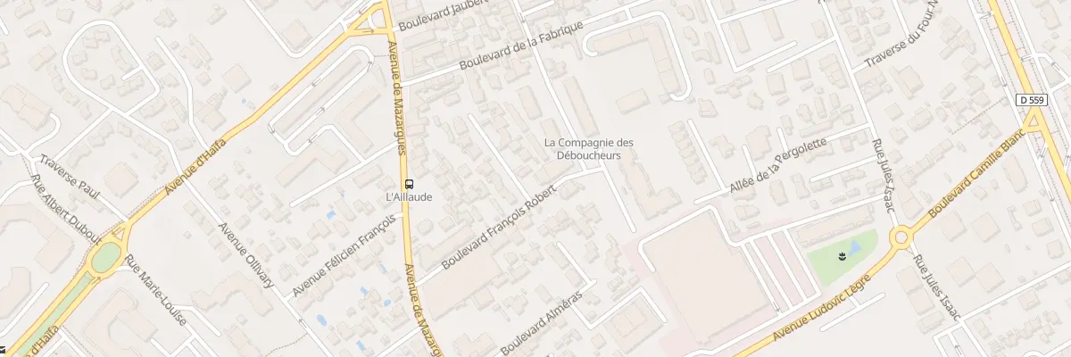 Plan du 14 Bd Francois Robert à Marseille 9e Arrondissement