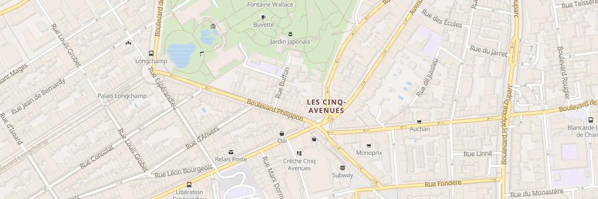 Plan du 29 Bd Philippon à Marseille 4e Arrondissement