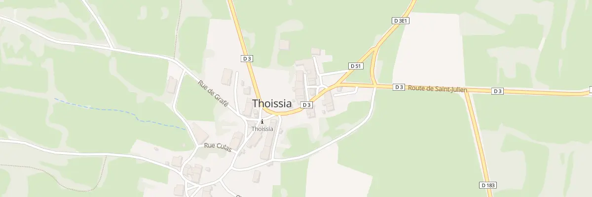 Plan du 9 Imp Fleurie à Thoissia