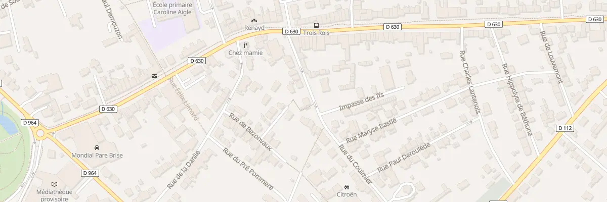 Plan du 69 Rue du Coulmier à Verdun