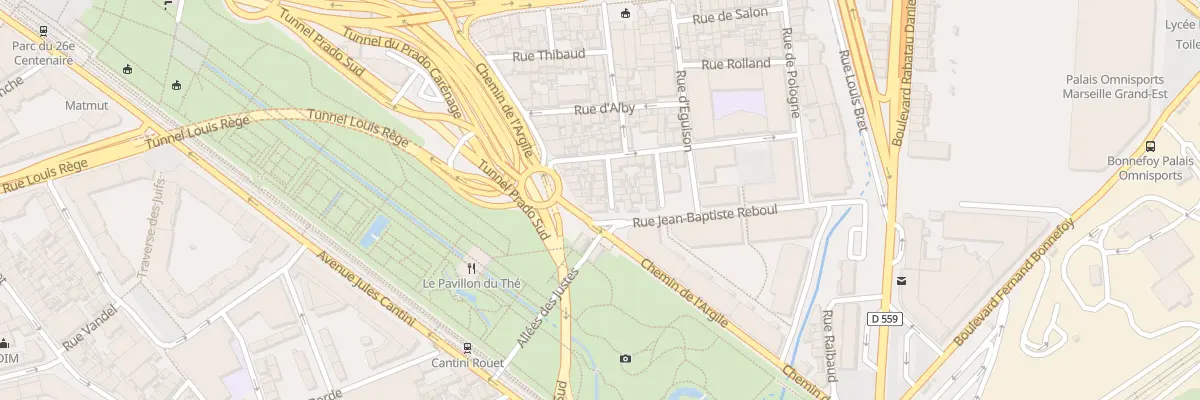 Plan du 12 Imp Andre à Marseille 10e Arrondissement