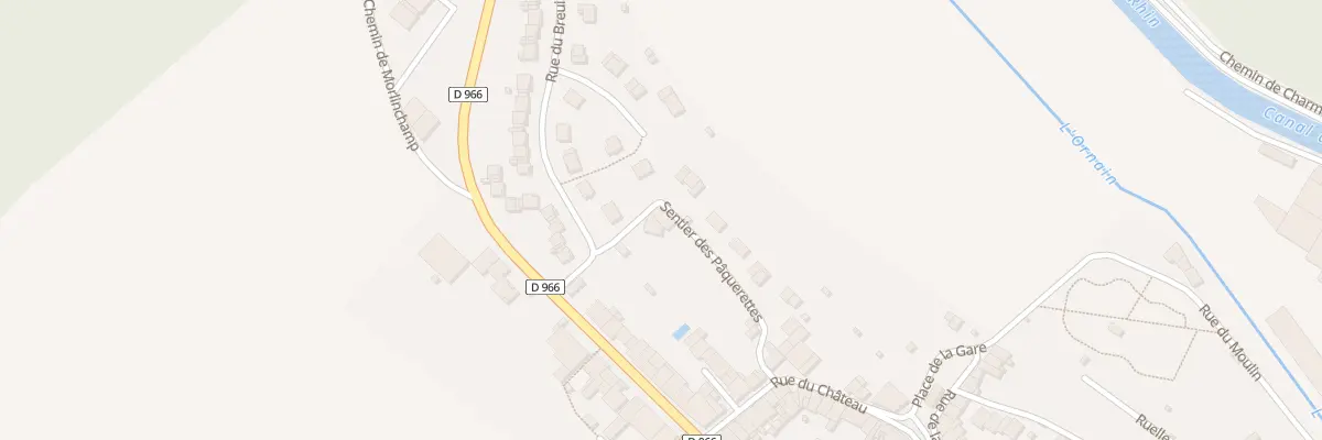 Plan du 4 All Sainte Hilaire à Tréveray