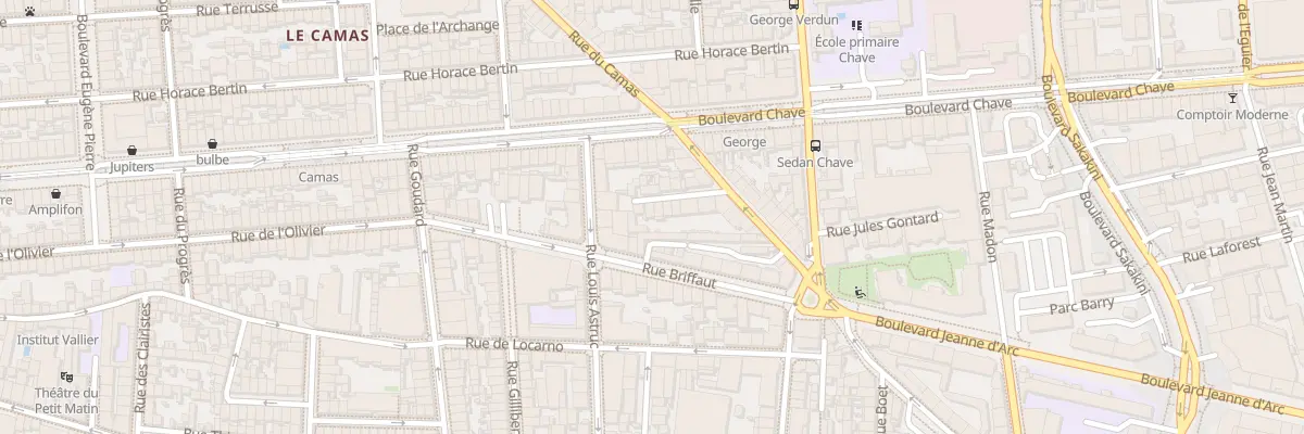 Plan du 11 Rue jules cesar à Marseille 5e Arrondissement