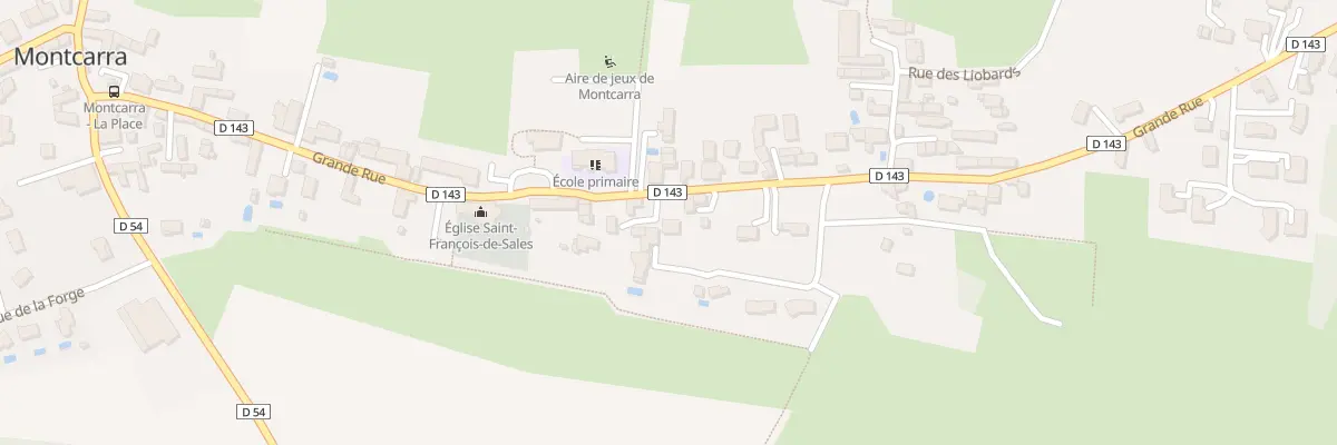 Plan du 456 Vc Grande Rue à Montcarra