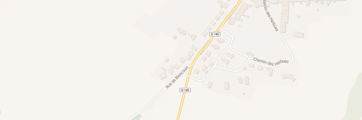 Plan du 24 Rue de Biencourt à Tréveray