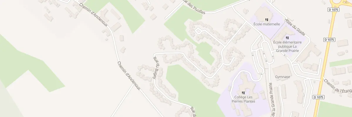 Plan du 58 Rue du Bugey à Montalieu-Vercieu