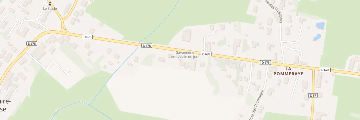 Plan du 330 Rte de Franche-Comté à Beaurepaire-en-Bresse