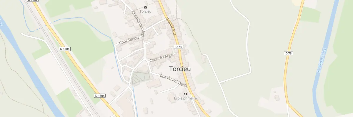 Plan du 119 Gr Grande Rue à Torcieu