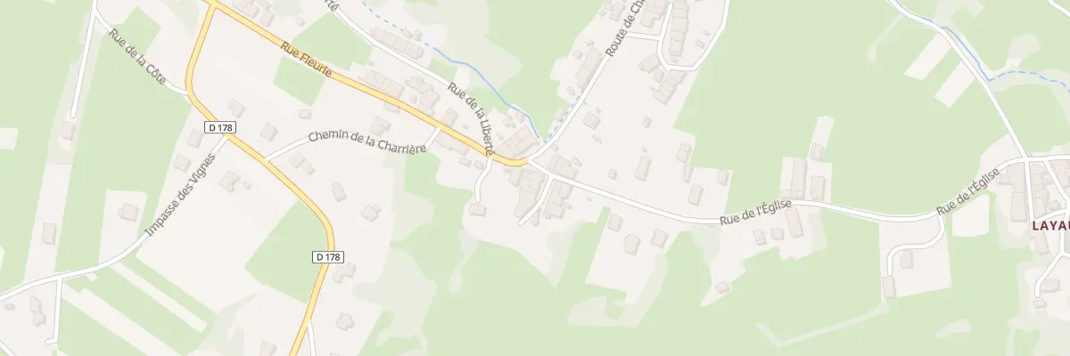 Plan du 1 Rue Fleurie à Digna