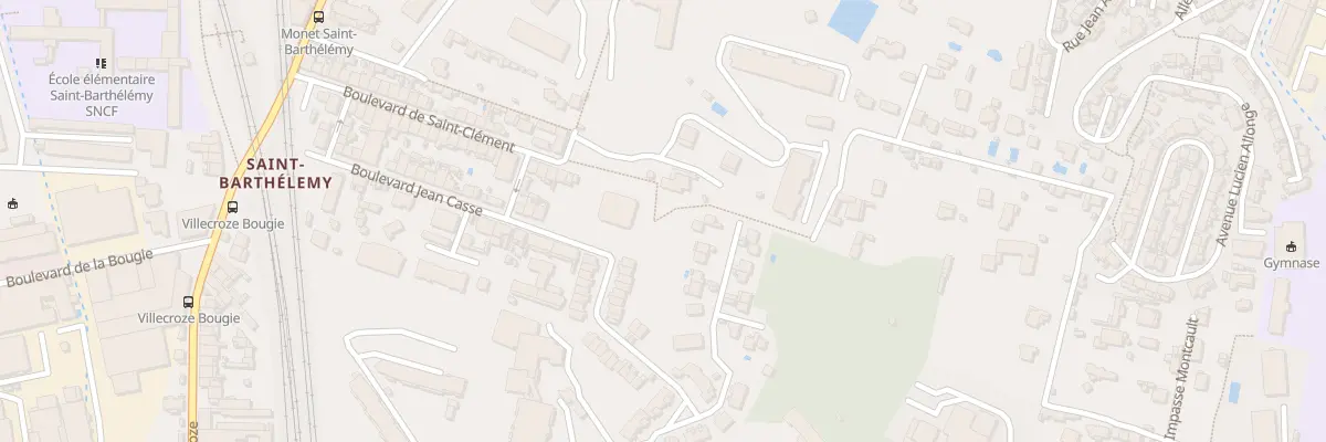 Plan du 16 All Haute Rive à Marseille 14e Arrondissement