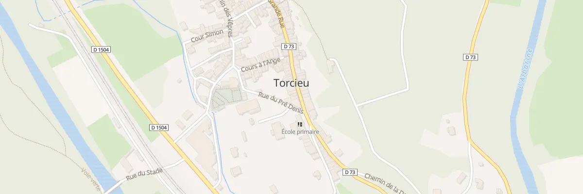 Plan du 63 Gr Grande Rue à Torcieu