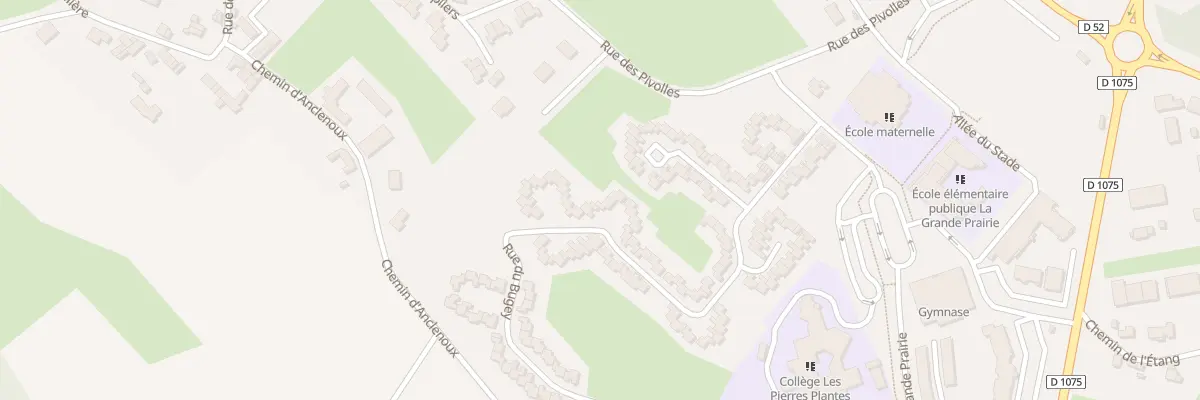 Plan du 44 Rue du Bugey à Montalieu-Vercieu