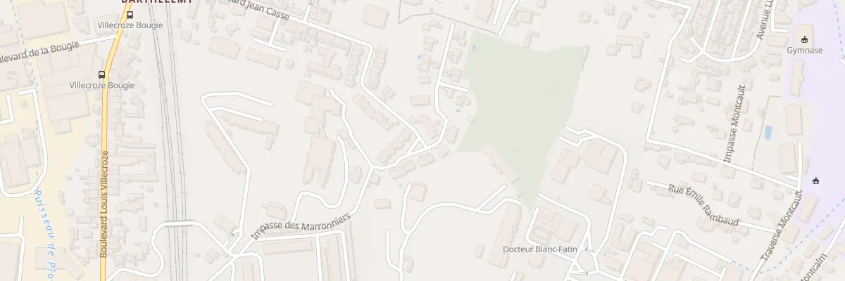 Plan du 51 All Haute Rive à Marseille 14e Arrondissement