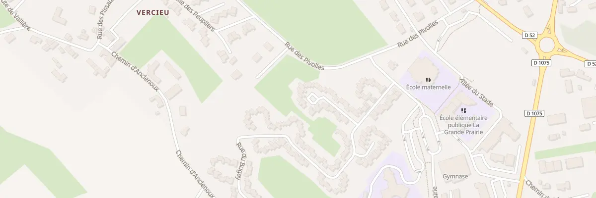 Plan du 20 Rue du Bugey à Montalieu-Vercieu