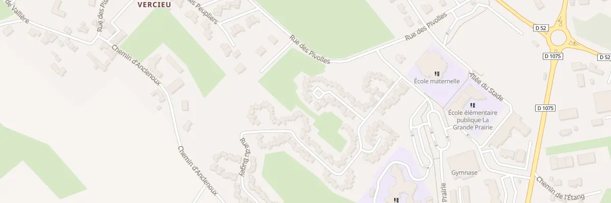 Plan du 21 Rue du Bugey à Montalieu-Vercieu