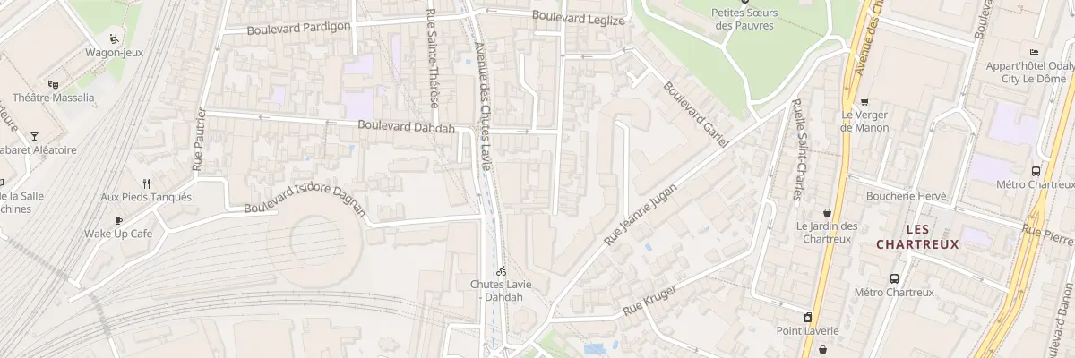 Plan du 9 Bd Aime Boissy à Marseille 4e Arrondissement