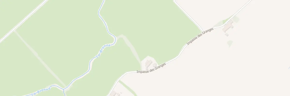 Plan du 1 Imp des Granges à Mouthier-en-Bresse