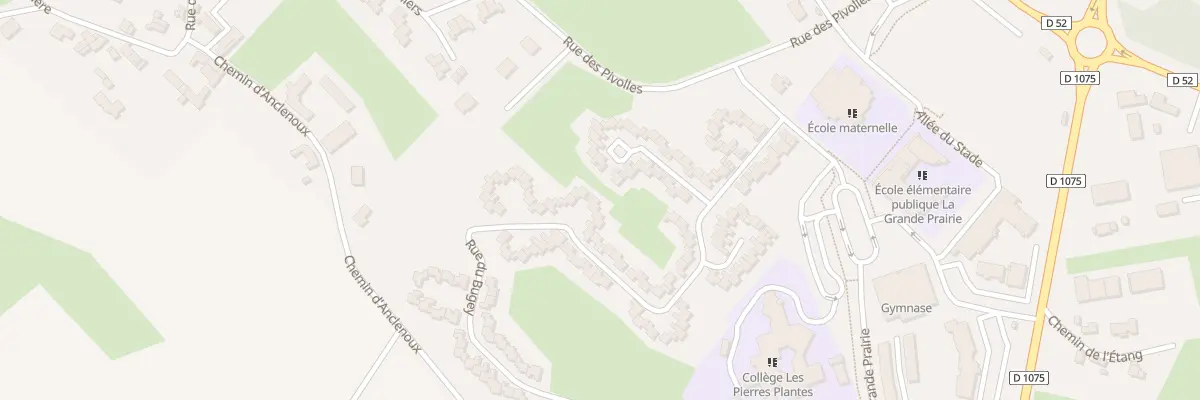 Plan du 42 Rue du Bugey à Montalieu-Vercieu
